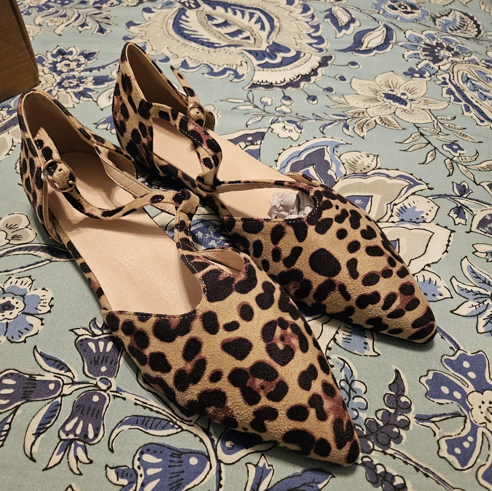 Cheetah Print Flats